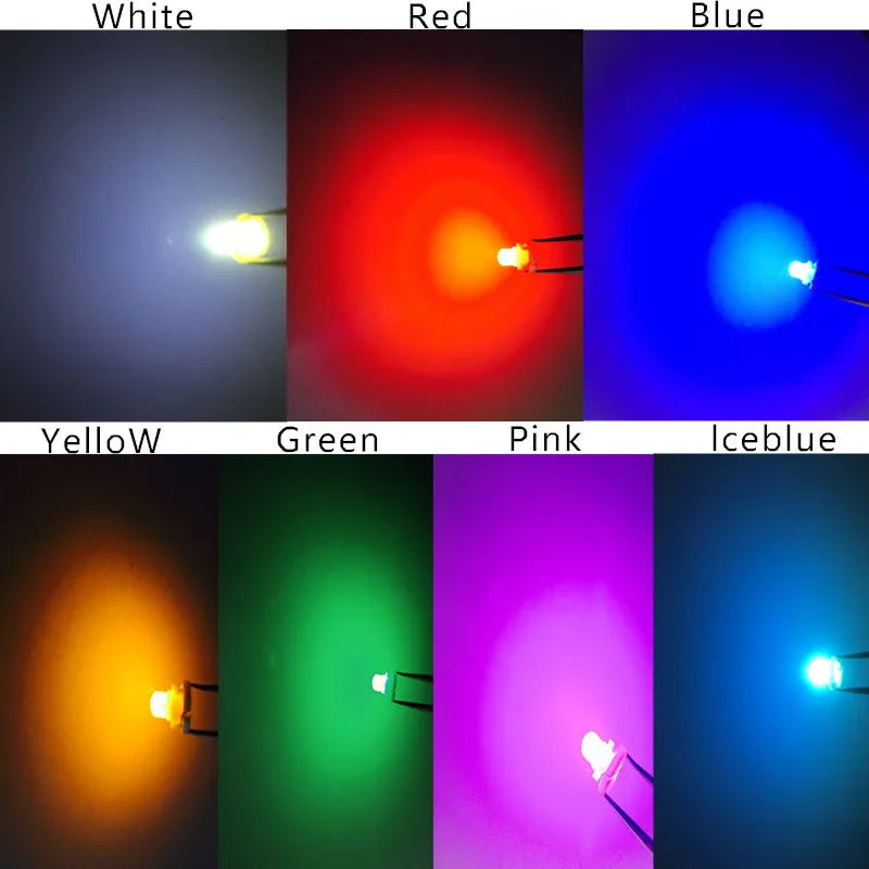 ampoules led blanc rouge vert bleu turquoise instrument voiture 12v clips modernes 30 lumens