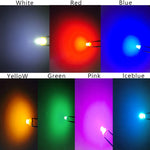 ampoules led blanc rouge vert bleu turquoise instrument voiture 12v clips modernes 30 lumens