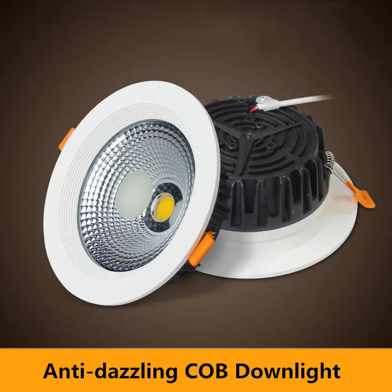 Spot LED 10W 15W 20W 30W 40W 5W 7W Neutre Chaud Blanc Aluminium Moderne