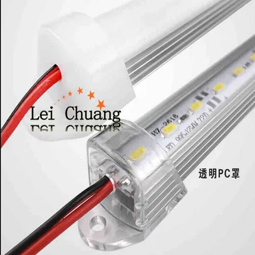 barre lumineuse led blanc moderne 12v 50cm câbles led alignées aluminium étanche 2ans garantie