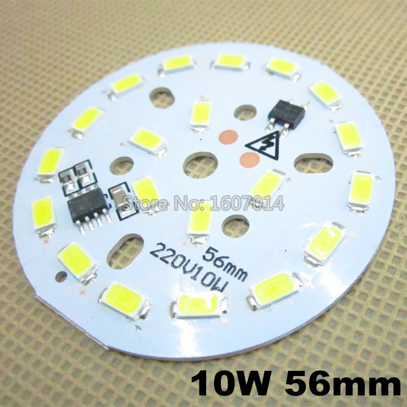 plaque led blanc circulaire diodes éclairage moderne 24w 36w 100mm 10w 56mm