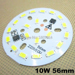 plaque led blanc circulaire diodes éclairage moderne 24w 36w 100mm 10w 56mm