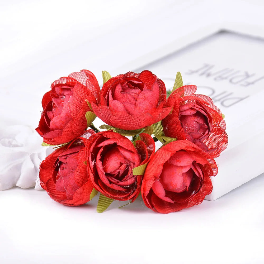 bouquet fleurs artificielles roses tissu feuilles verte intérieur mariage romantique saint valentin