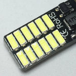 ampoule led 12v t10 w5w 350lm 2.5w noir doré blanche diodes modernes technologiques