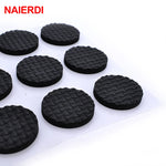 protections antidérapantes adhésives pieds meubles noir texturé quadrillage utilitaires tapis patins chaise table