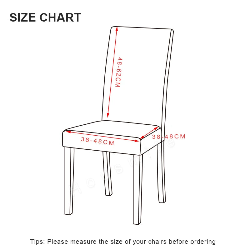 Housse de chaise moderne pour salle à manger - Ombre Interieur