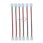 connecteur câble 2pin 3pin 4pin 5pin 100pcs blanc rouge vert bleu moderne led 24vRGBO