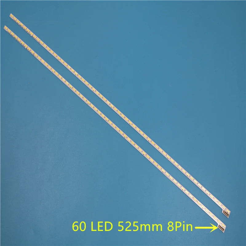 ruban led blanc 525mm moderne 60leds connecteur 8broches éclairage intérieur qualité industrielle