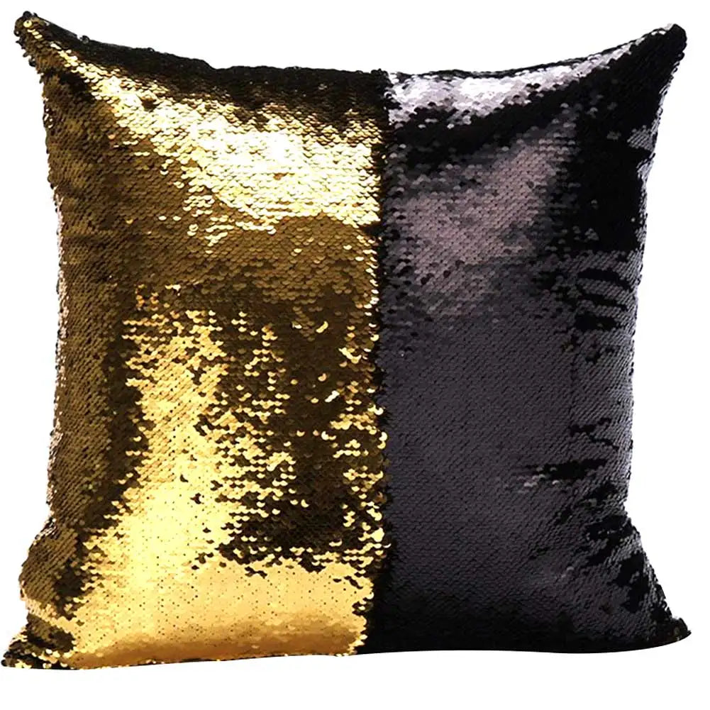 coussin moderne paillettes rose doré violet bleu noir blanc adultes lit siège