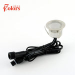spots led blancs ip67 acier inoxydable facile lumière froide chaudeextérieur moderne