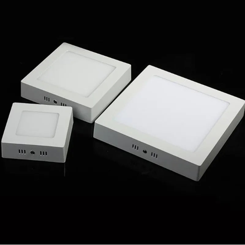 plaque lumière led blanc moderne adhésif facile acier inoxydable certifié rohs ccc 9w 15w