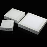 plaque lumière led blanc moderne adhésif facile acier inoxydable certifié rohs ccc 9w 15w