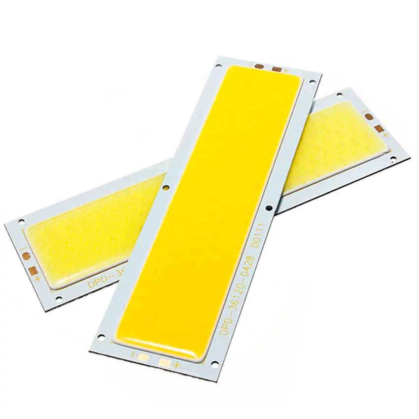 panneau led jaune gris moderne 120x36mm lumiere 50000h points led