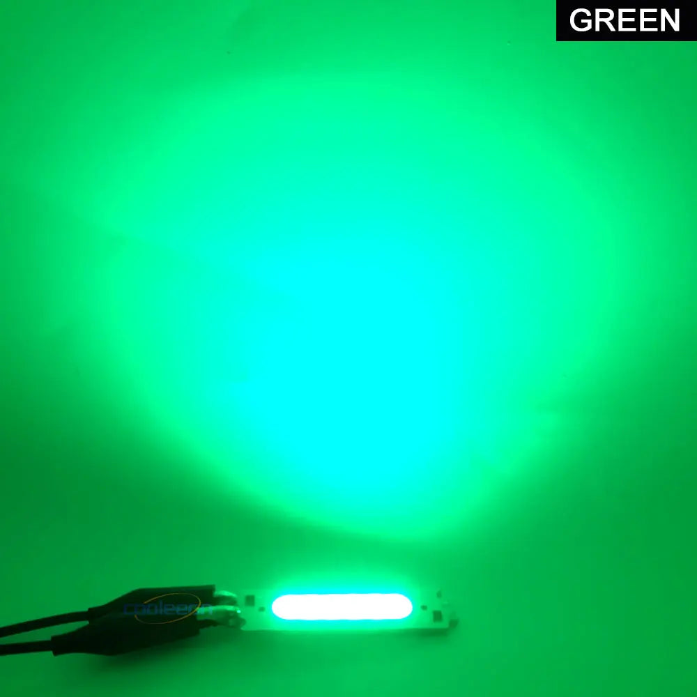 lampe led moderne 60mm blanc jaune orange vert opacité 12v 2w 5500k 7000k