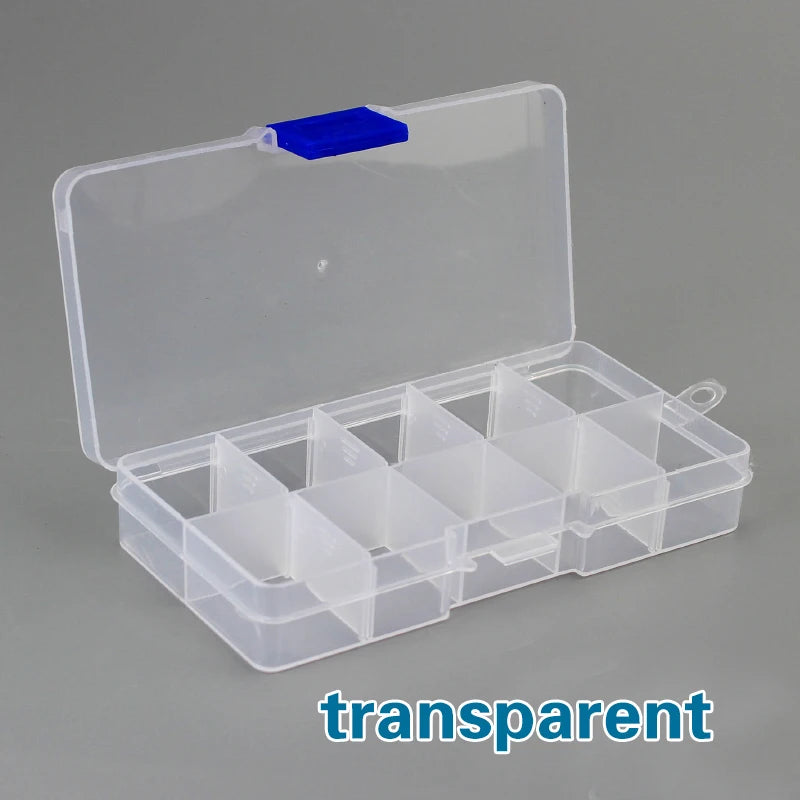 boîte rangement transparente poignées vis boulons petits objets bricolage maison