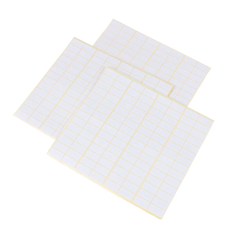 étiquettes autocollantes blancs règles utilitaires organisation minimaliste adhésifs papier qualitatif fixations professionnelles