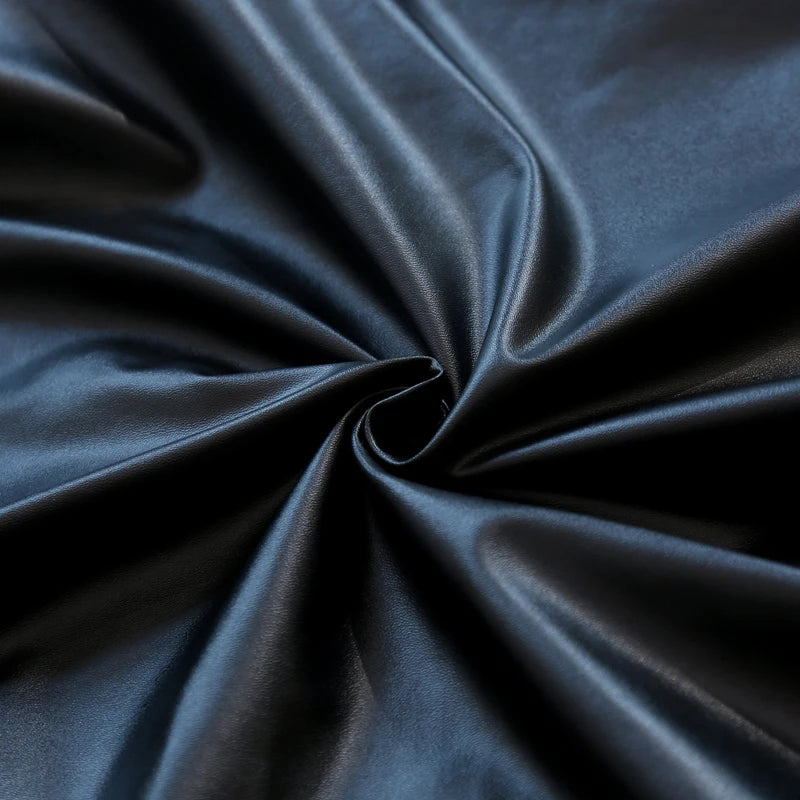 chaise moderne simili cuir tissée imperméable élastique anti poussière noir mariage