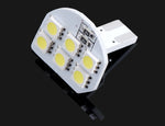 ampoules led blancs modernes 12v t10 w5w 194 six pieces voiture