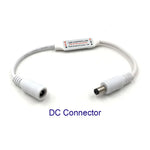 contrôleur led télécommande rf bande led ajustement luminosité mode vitesse flash câbles connecteur dc