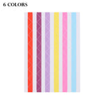 autocollants photo corner protecteurs scrapbooking stickers cadre moderne triangles lignes bleu rose vert