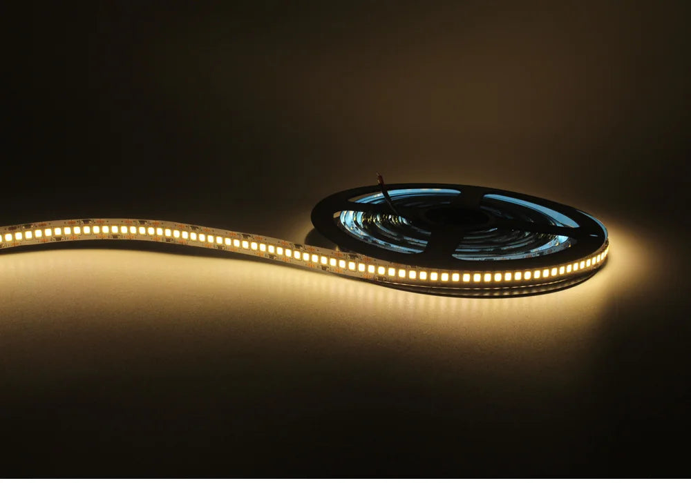 ruban led 12v blanc moderne adhésif 240leds/m 50000heures ip20 non étanche