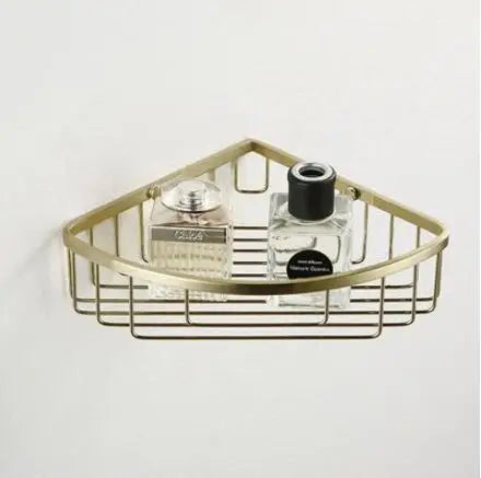 accessoires salle bain doré moderne étagère serviettes porte savon porte goblet porte serviettes téléphone