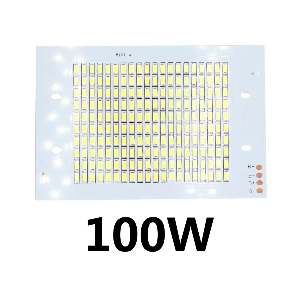 plaque led 100w 200w cold white aluminium pcb haute puissance(dc30 34v)