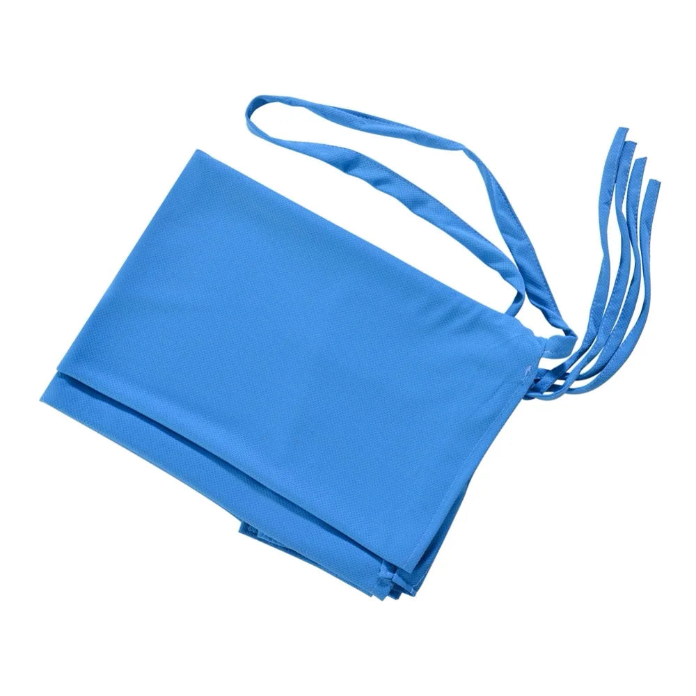 serviette plage polyester bleu violet rose uni décontracté chaise longue sac transport plage vacances