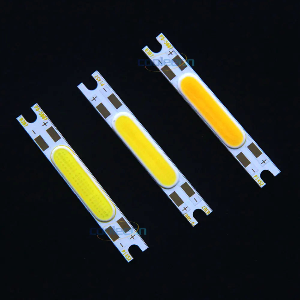 lampe led blanc moderne 50mm 25mm 7mm 5500k 9v 5w 50000h