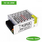 Transformateur 5V pour ruban LED bleu