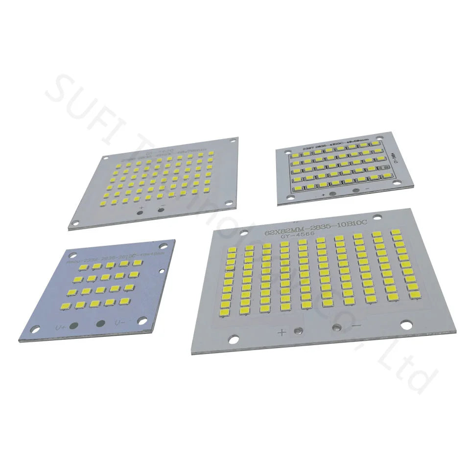 plaque led 100w 50w 30w 20w 10w blanc chaud pur moderne diy jardin aluminium