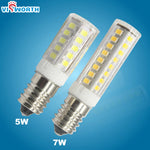 ampoule led annulaire blanc froide 5500k 50000h é14 moderne sans grille étincelles