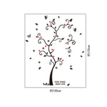 Autocollant mural arbre photo design