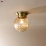 lampe moderne dorée rayures horizontales transparente ampoule incluse autonome certification ul cqc rohs