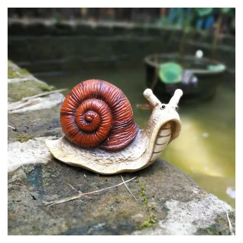 Décoration bureau escargot lavande