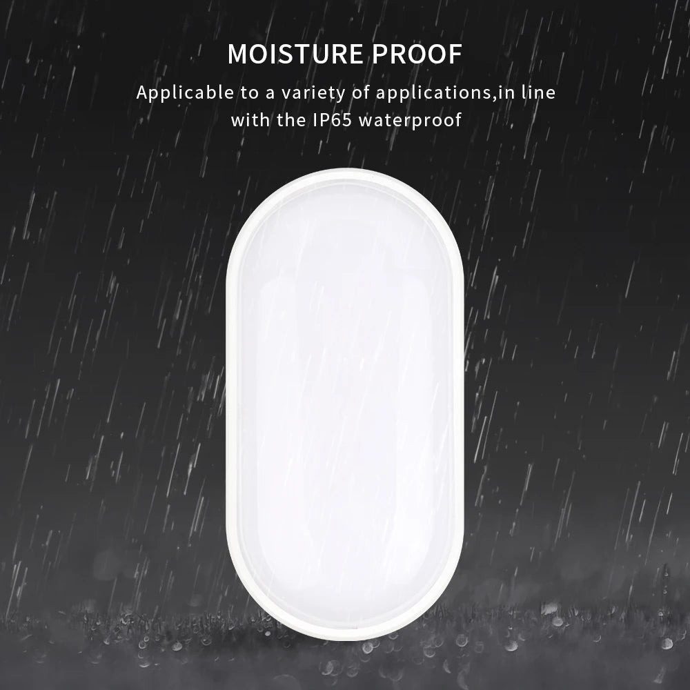 lampe led moderne 15w 20w étanche extérieur jardin blanc rond vis montée surface ip65