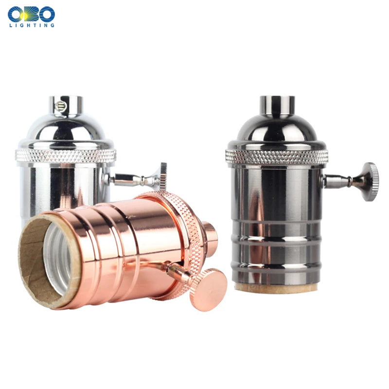 adaptateur lampe or rose argenté noir lisse brillant moderne élégant