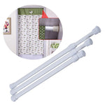 tendeur fenêtre réglable blanc moderne 32 90cm tissu motif cadre photo