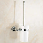 accessoires salle bain chrome classique porte serviettes anneau rangement toilette papier móc manteau support