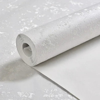 papier peint floral beige gris chambre salon anti statique absorption son résistant humidité