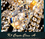 lustre or transparent cristal strass classique led éclairage semi encastré art déco