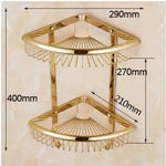 accessoires salle bain doré moderne porte serviettes porte savon porte gobelet