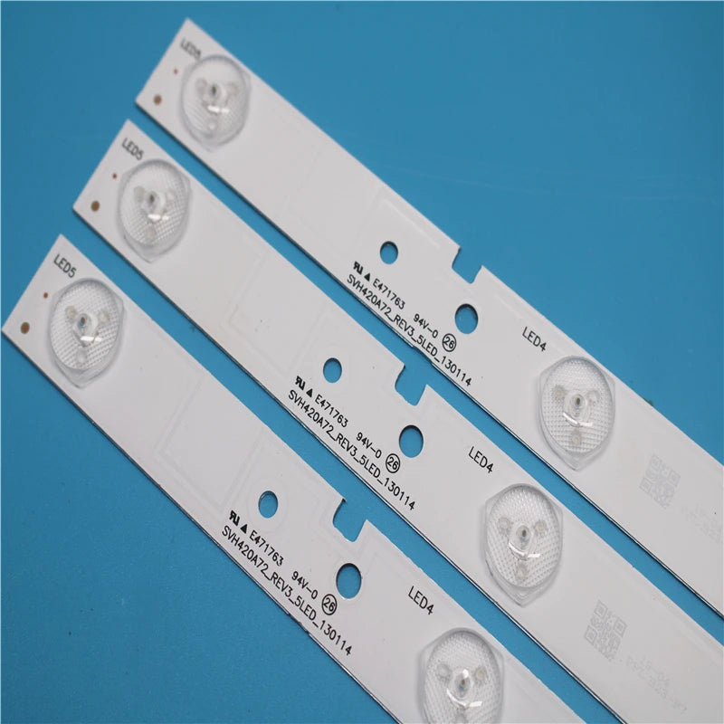 bandes led blancs rondes translucides modernes adhésives connecteurs led éclairage industriel fixations adhésives