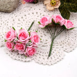 bouquets roses artificielles soie modernes intérieur mariage décoration fête valentin