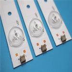 bandes led blancs rondes translucides modernes adhésives connecteurs led éclairage industriel fixations adhésives