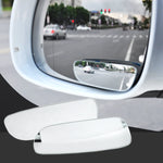 miroir recul hd grand angle blanc miroirs adhésifs modernes voitures accessoires auto fixations rondes