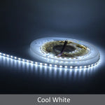 ruban led flexible 5m blanc chaud froid 120leds/m adhésif modernes 4mm 8mm pcb