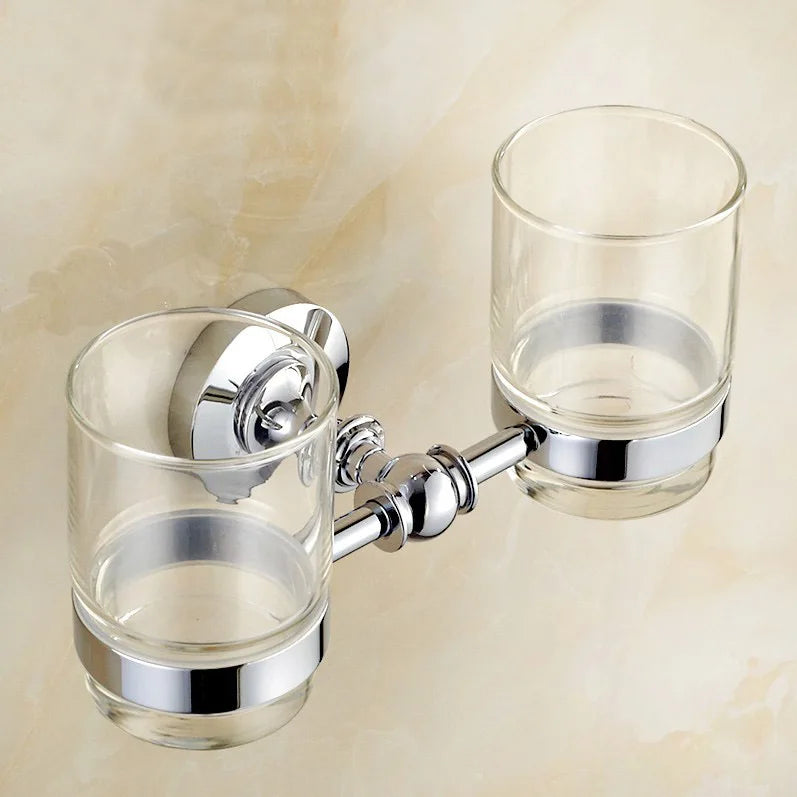 accessoires salle bain chrome métal finition laiton ensemble quincaillerie classique vis
