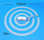 ampoule led plaque circulaire moderne blanc éclairage intérieur salon plafonnier points lumineux transformateur électrique