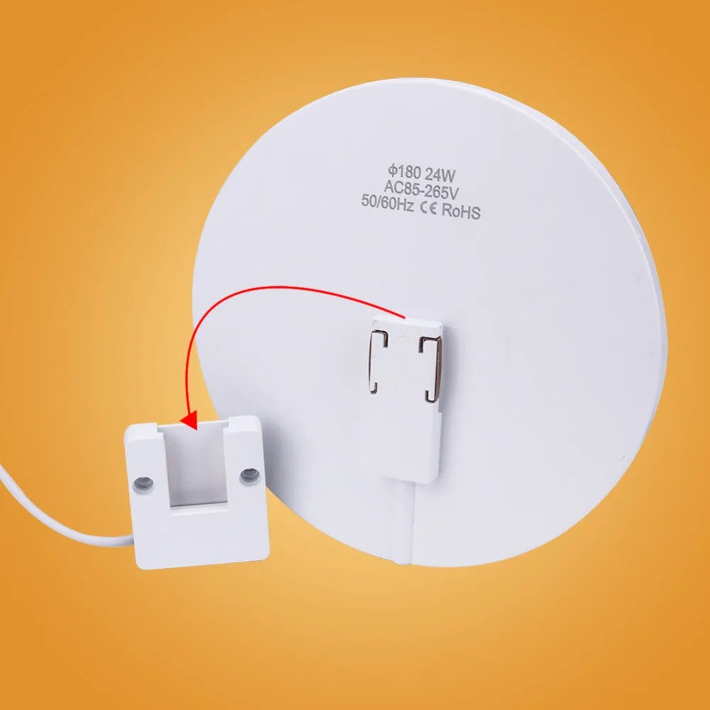 plafonnier led moderne blanc encastrable 15 20 sources lumineuses 36w salon chambre